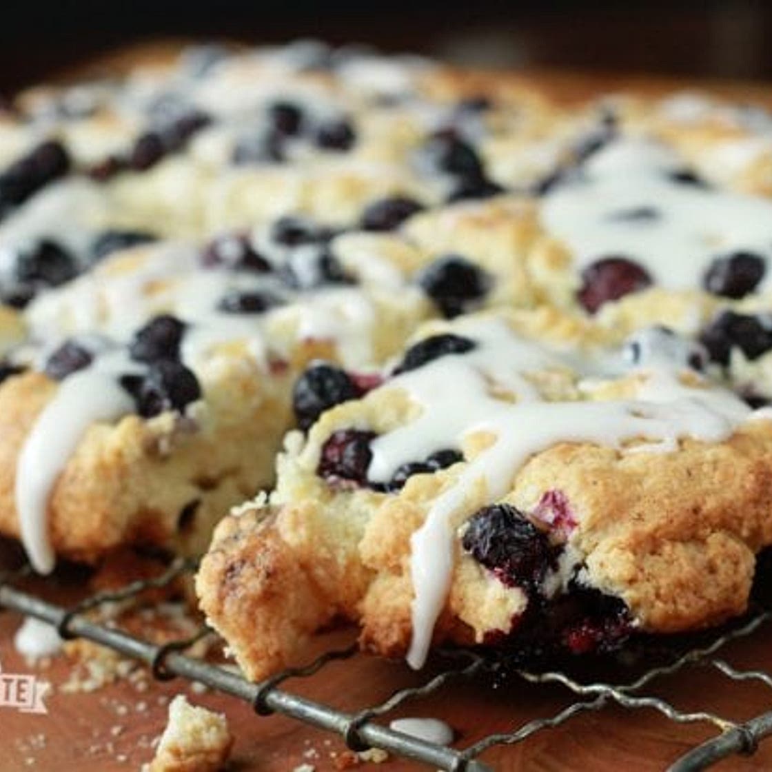 Blueberry Pull-Apart Biscuits