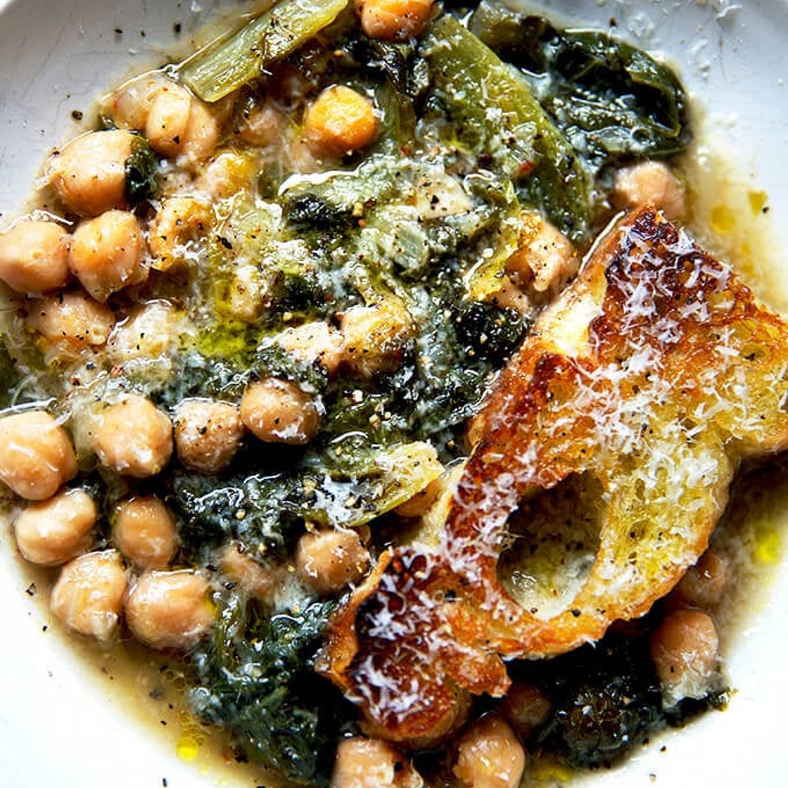 Chickpea and Escarole Soup