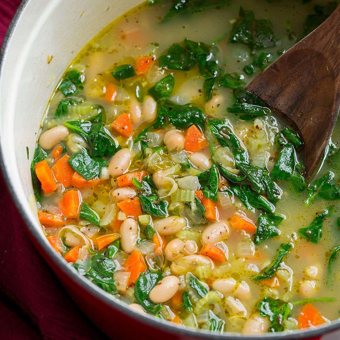Bean Soup {Tuscan Style}