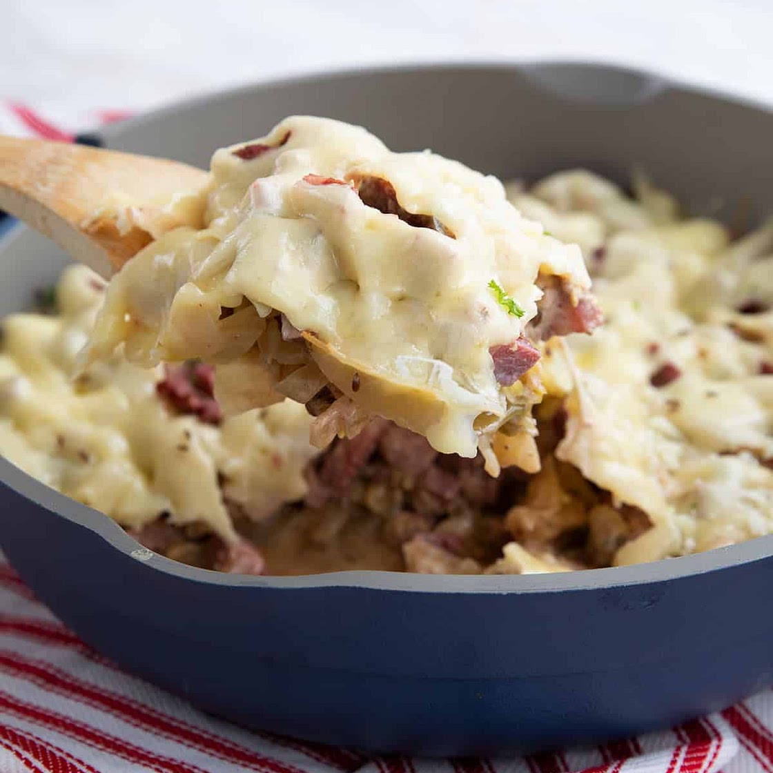 Easy Keto Reuben Casserole