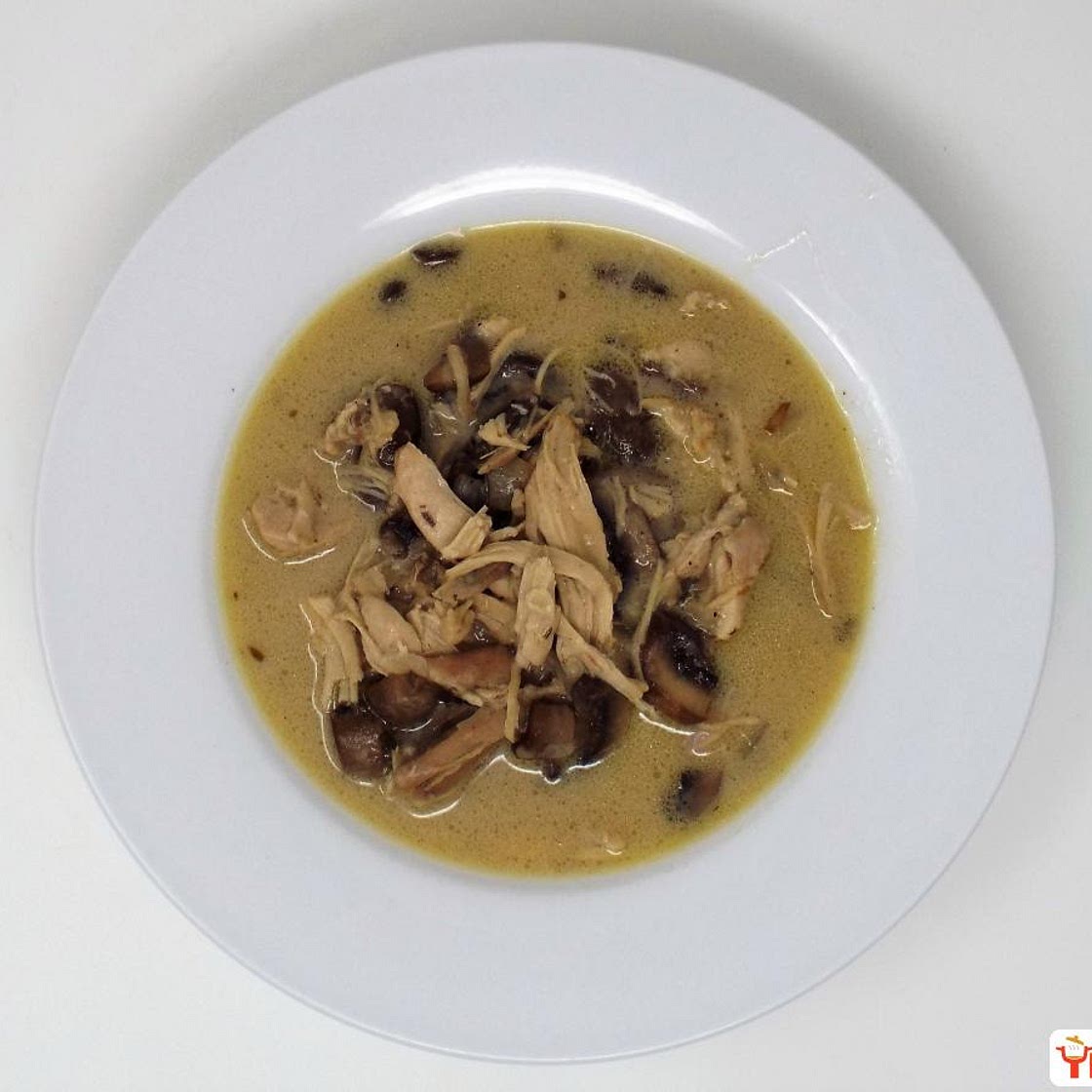 Creamy Chicken and Mushroom Soup