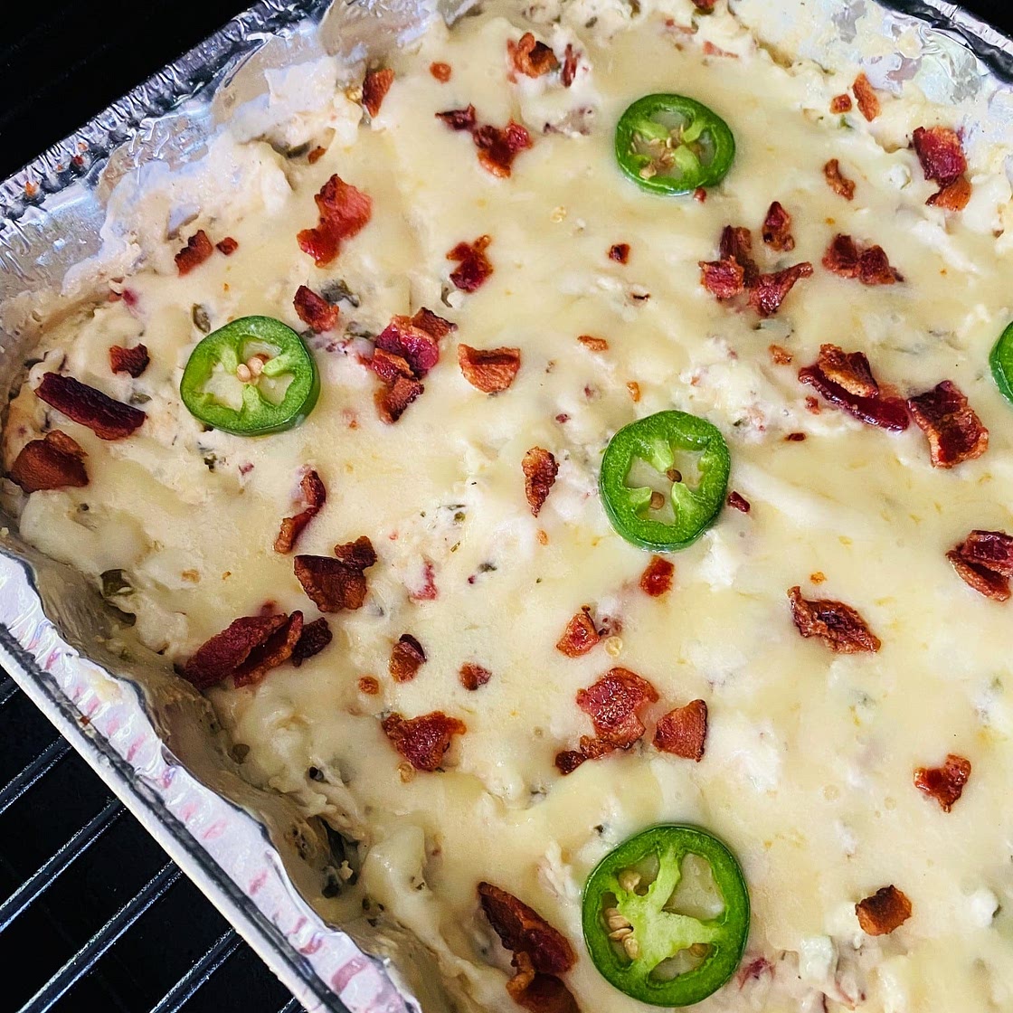 Smoked Jalapeno Bacon Ranch Dip