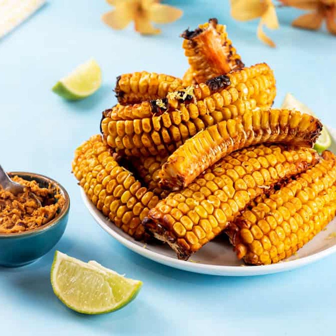 Sweetcorn Ribs With Smoky Mexican Chipotle Butter