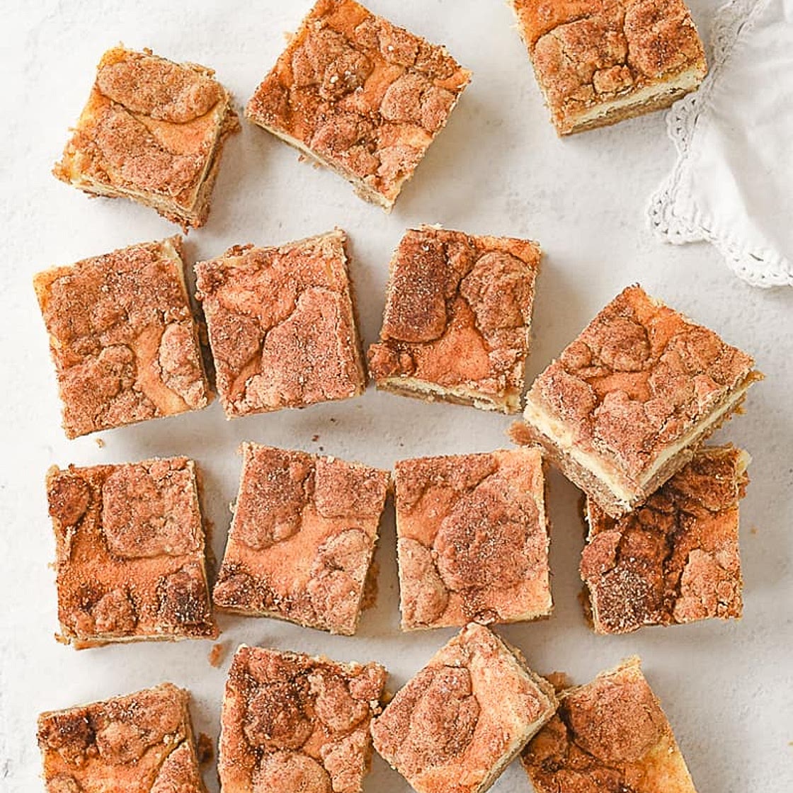 Snickerdoodle Cheesecake Bars