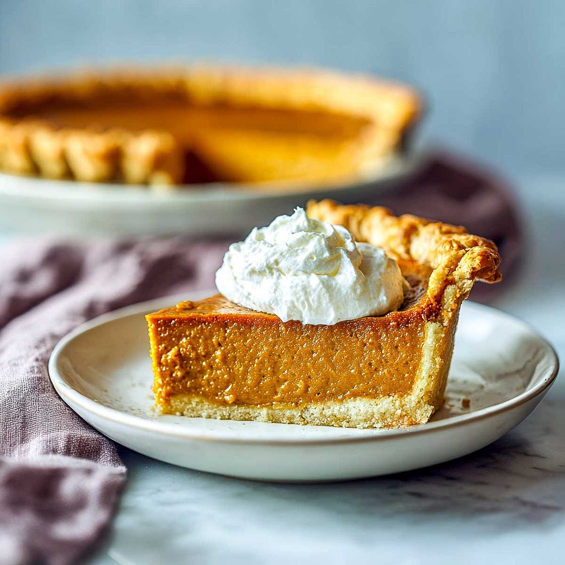 Air Fryer Pumpkin Pie