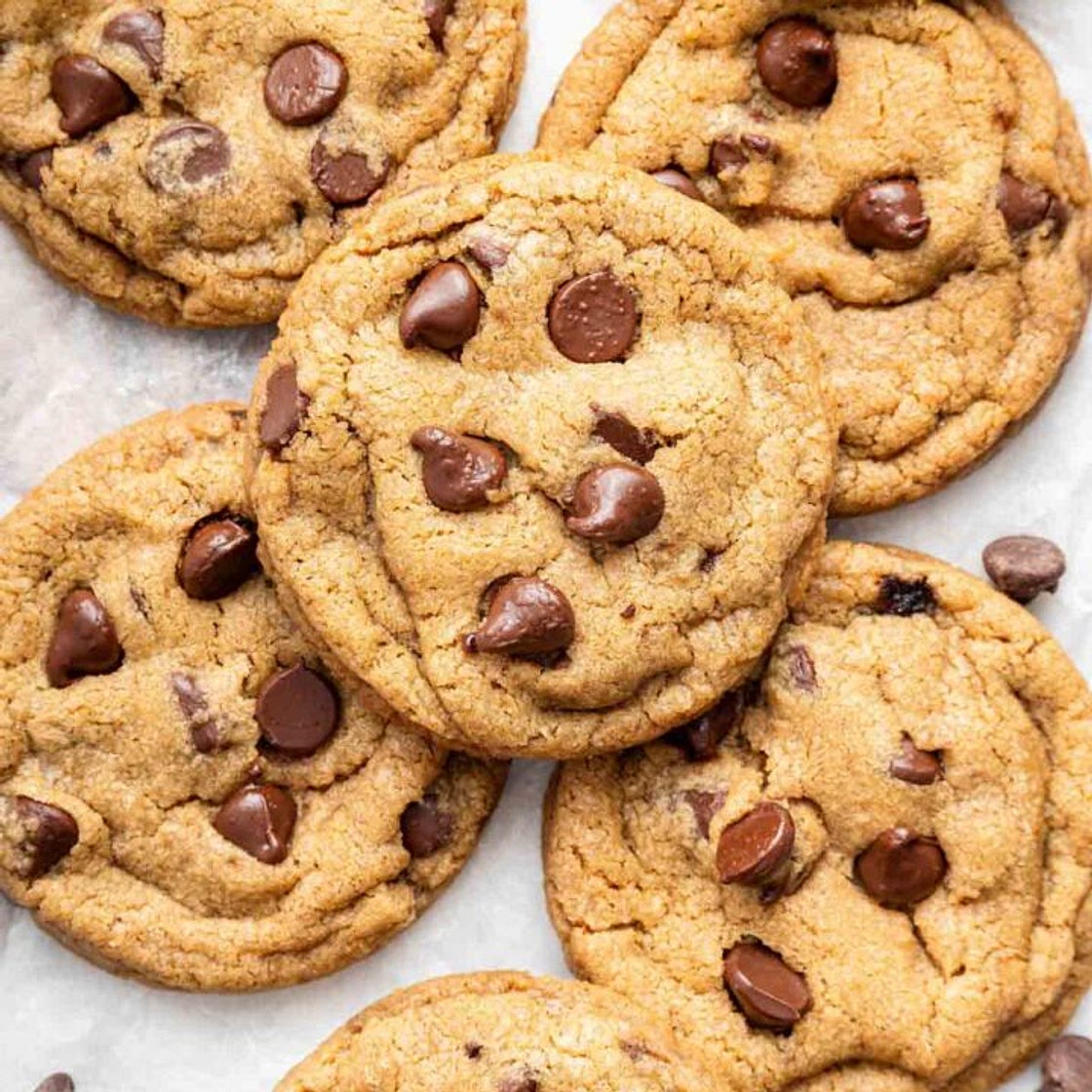 Eggless Chocolate Chip Cookies