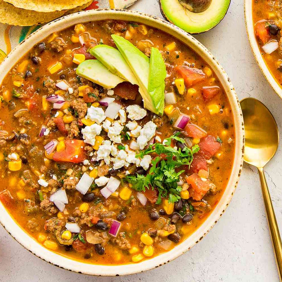 Stovetop Taco Soup