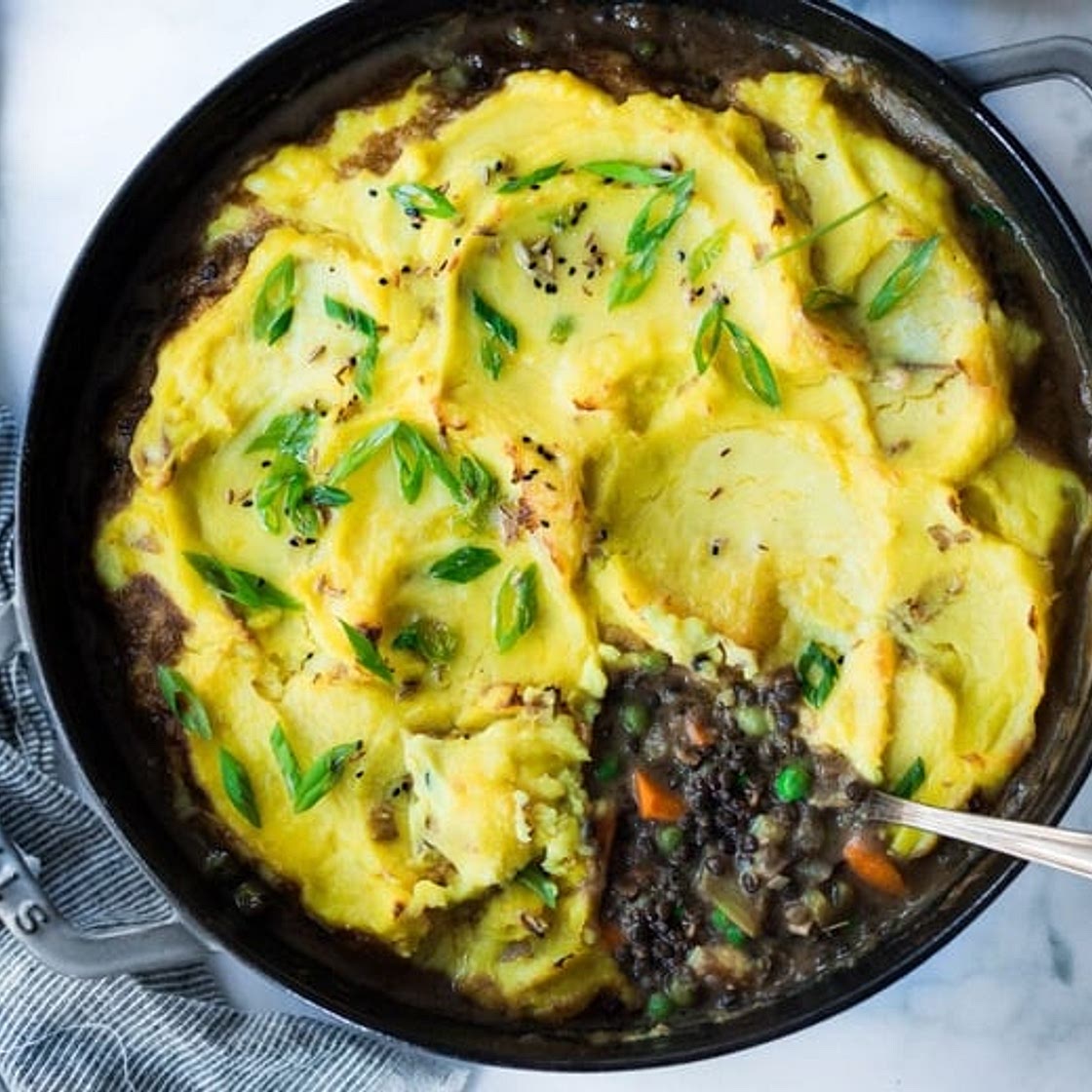 Indian Vegetarian Shepherds Pie