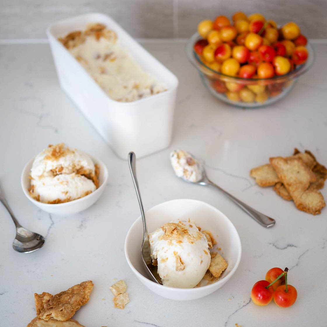 Cherry Pie Ice Cream
