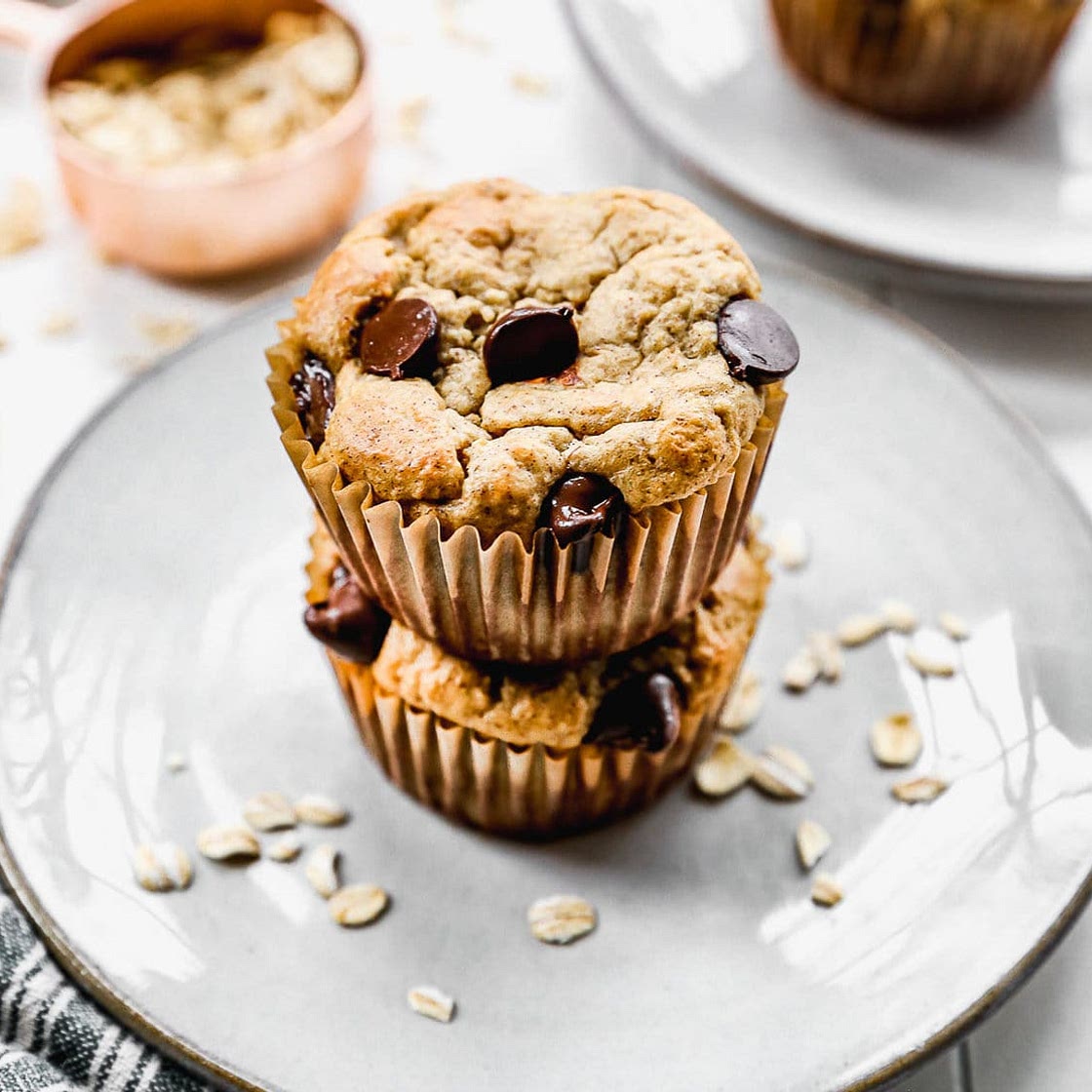 Banana Oatmeal Muffins