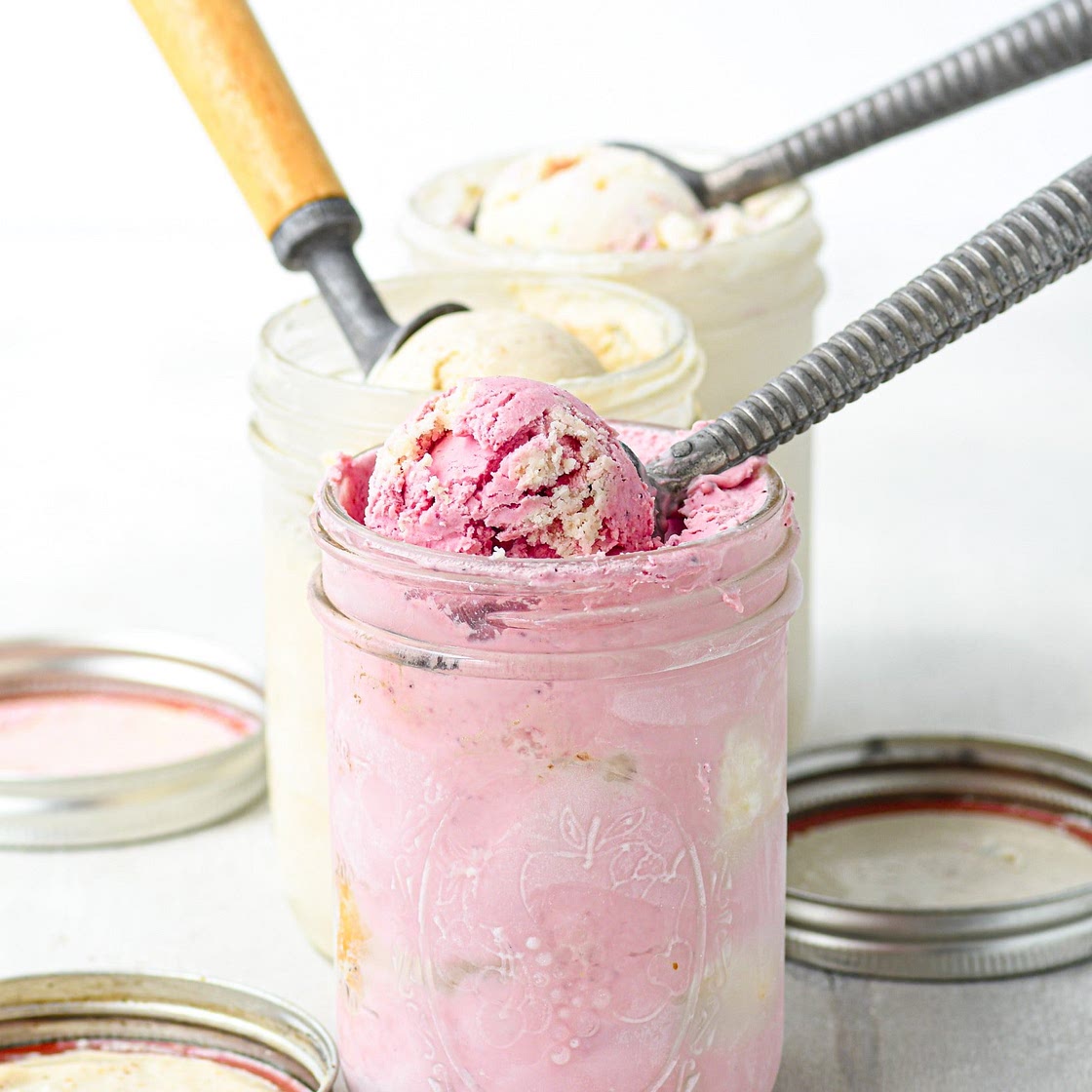 1 Pint Mason Jar Ice Cream