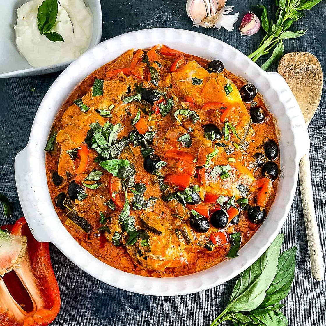 Sun-Dried Tomato Red Pesto Chicken