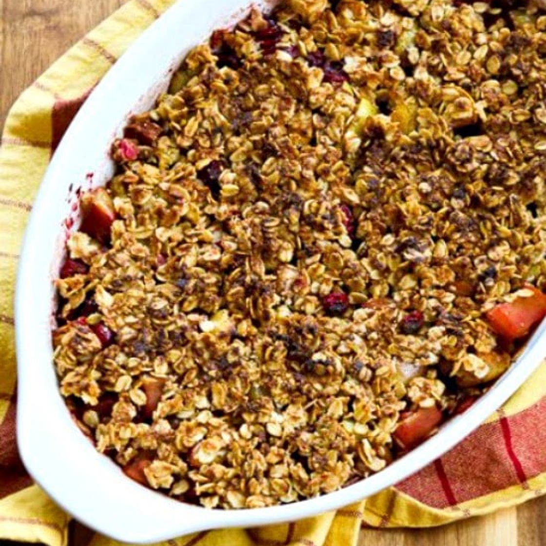 Apple Cranberry Crisp