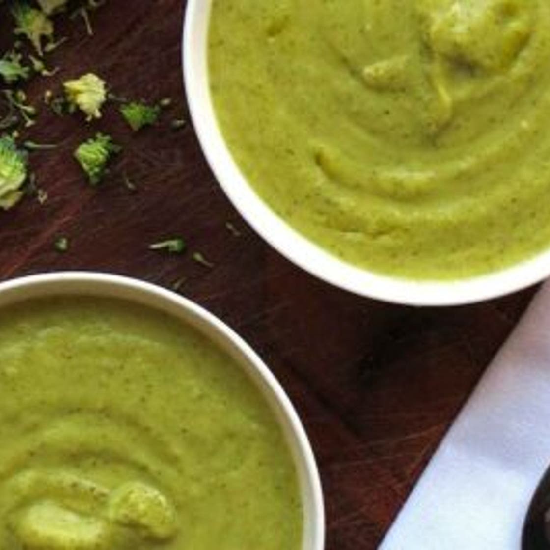 Curried Vegan Cream of Broccoli Soup