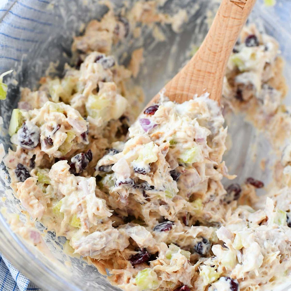 Tuna Salad with Cranberries