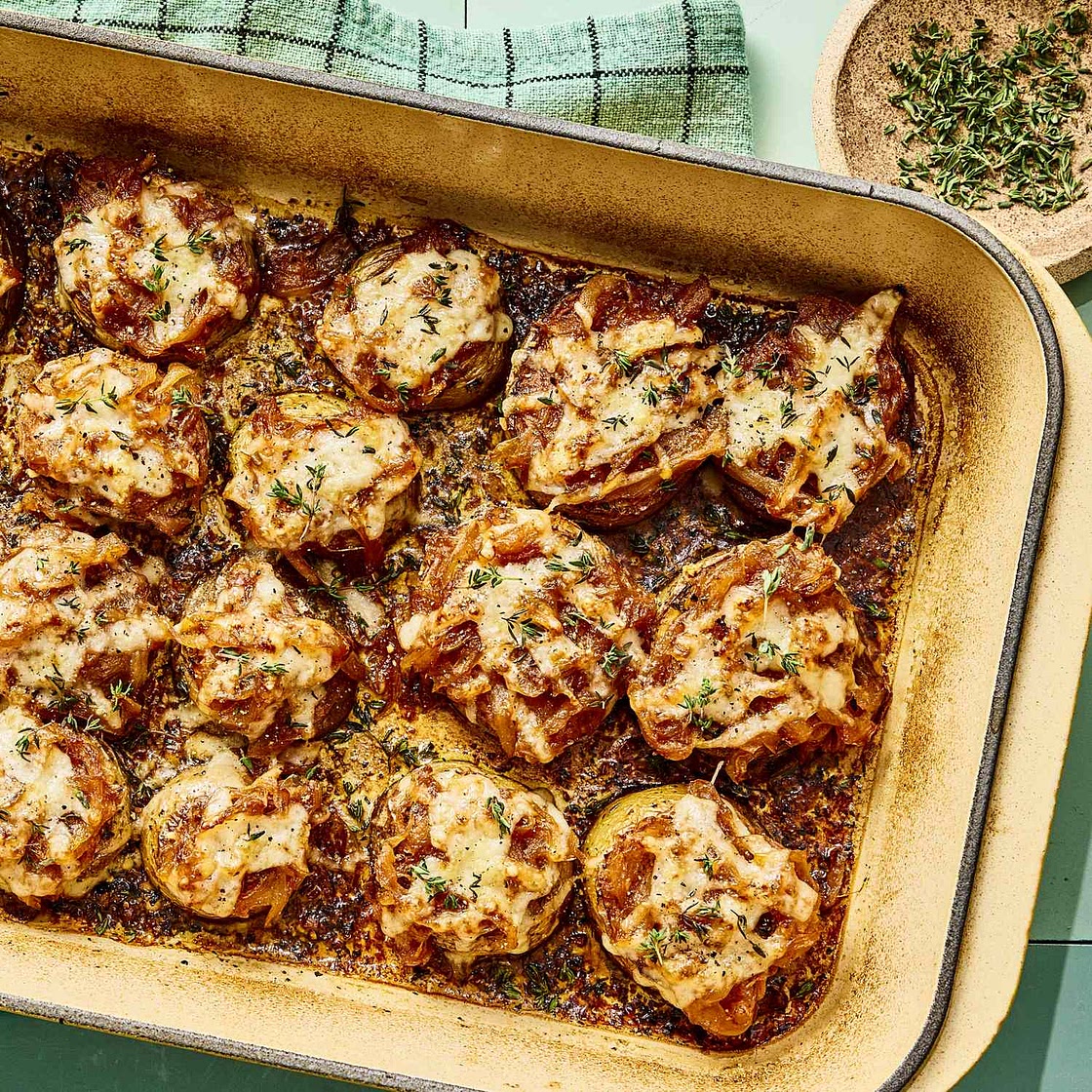 French-Onion Melting Potatoes Are a Standout Side Dish