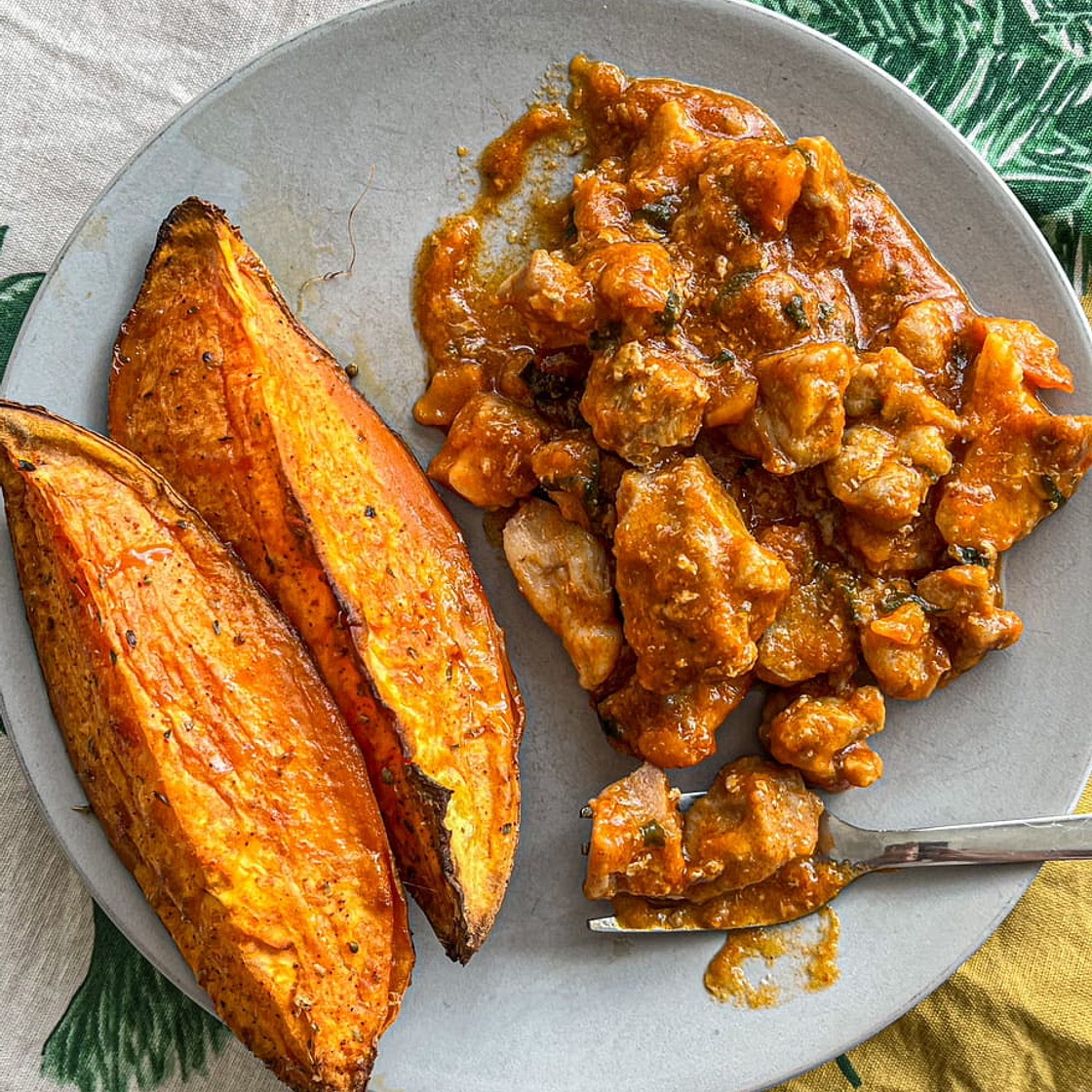 Pork Wine Kebab Stew