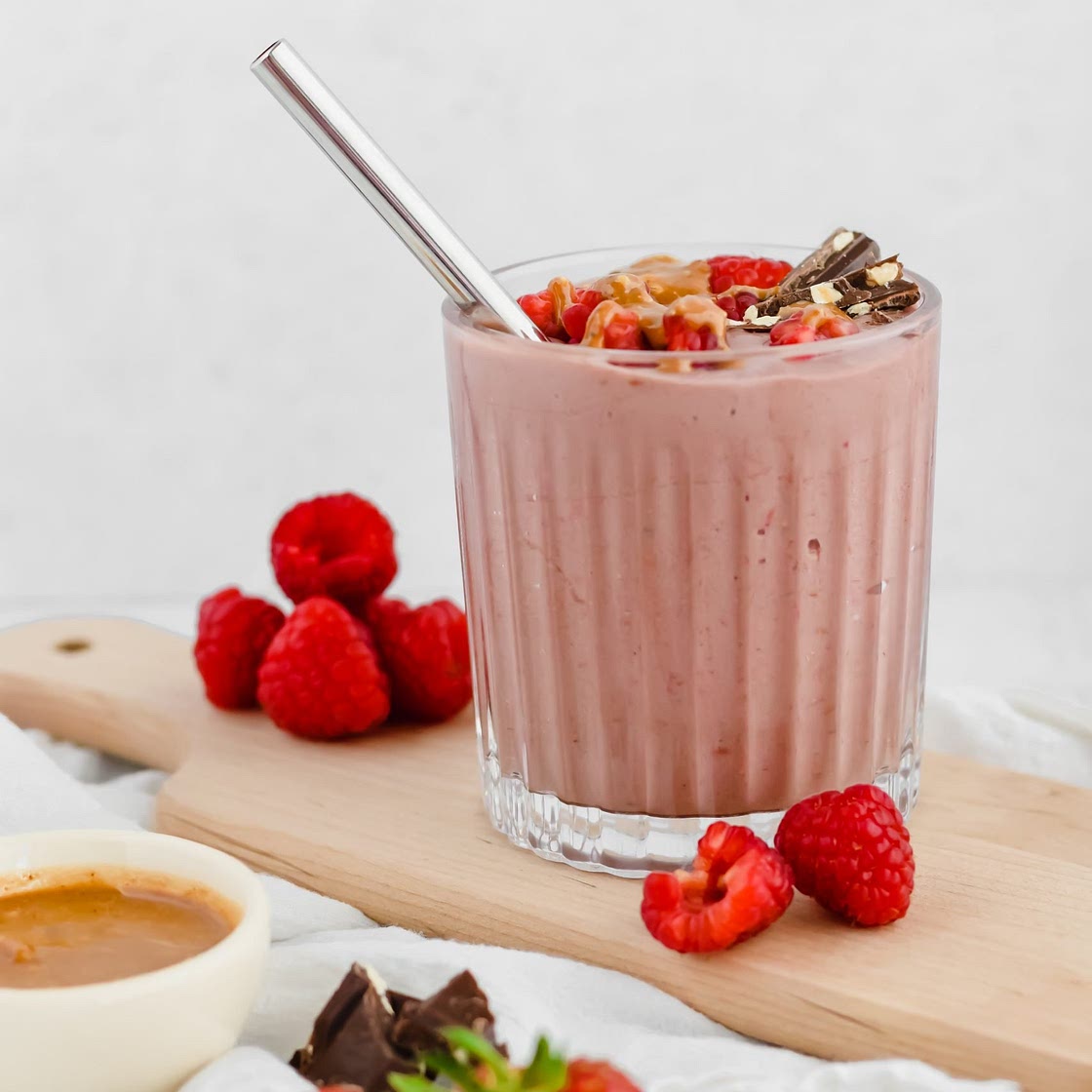 Chocolate Raspberry Smoothie