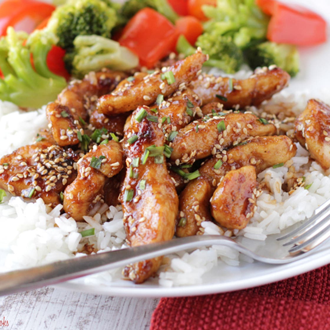 Low FODMAP Sesame Chicken