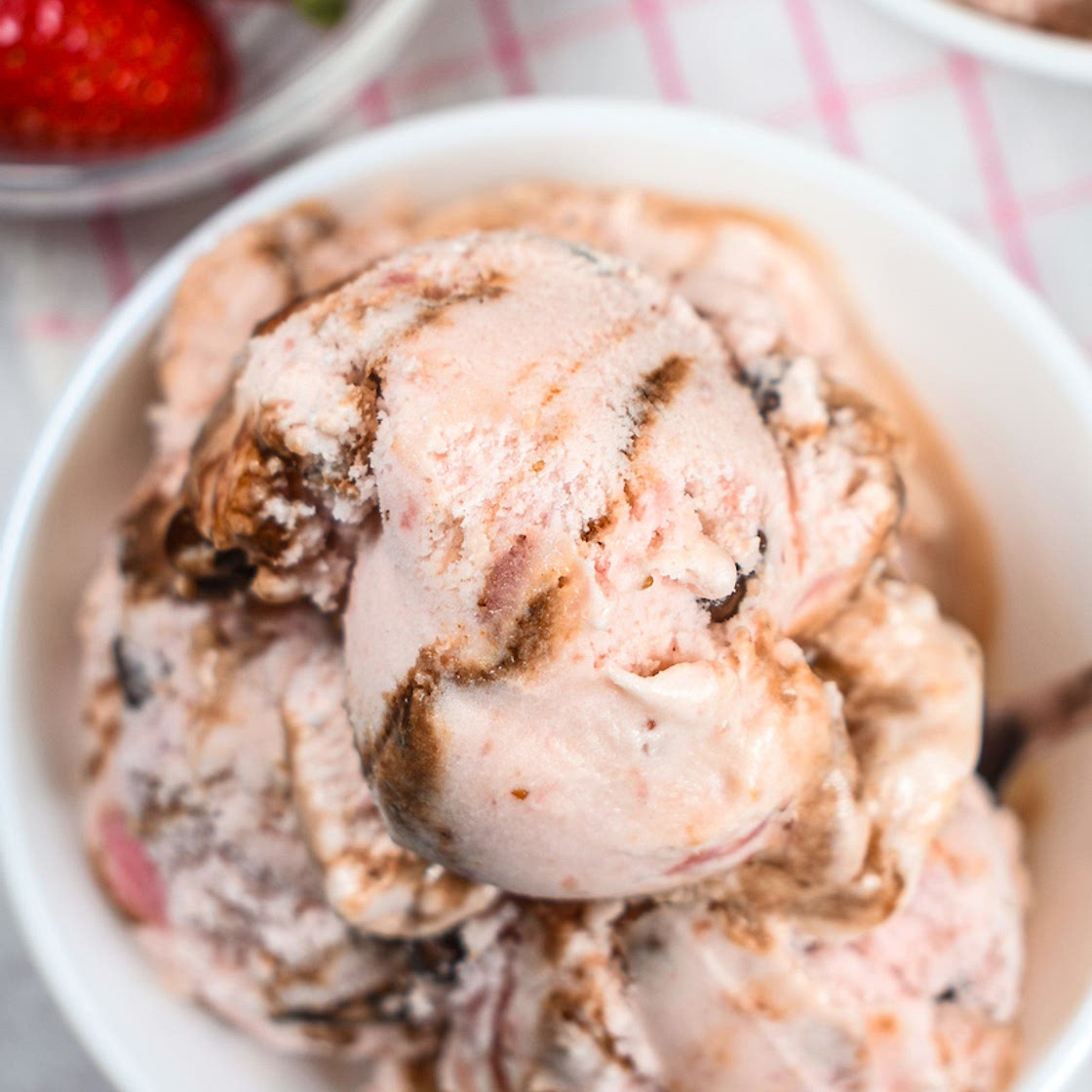 Chocolate Covered Strawberry Ice Cream