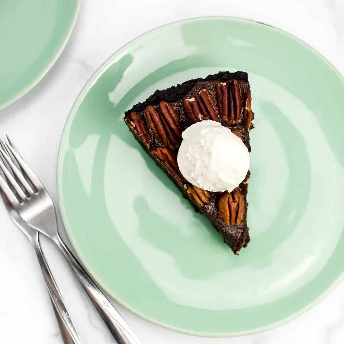 Chocolate Bourbon Pecan Pie