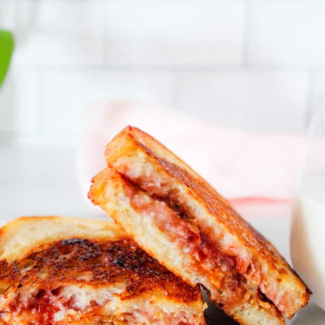 Grilled Peanut Butter and Jelly