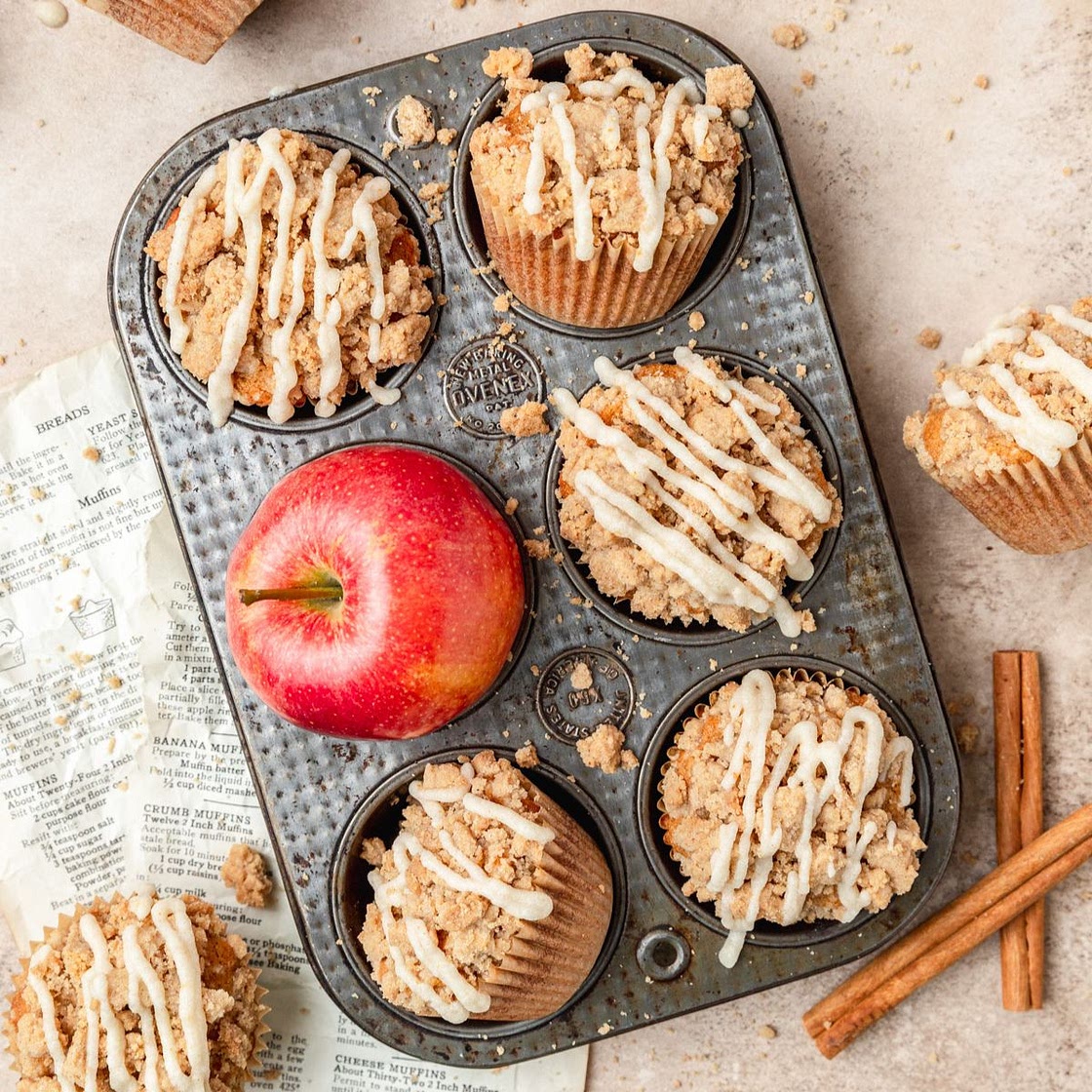 Brown Butter Apple Cider Muffins