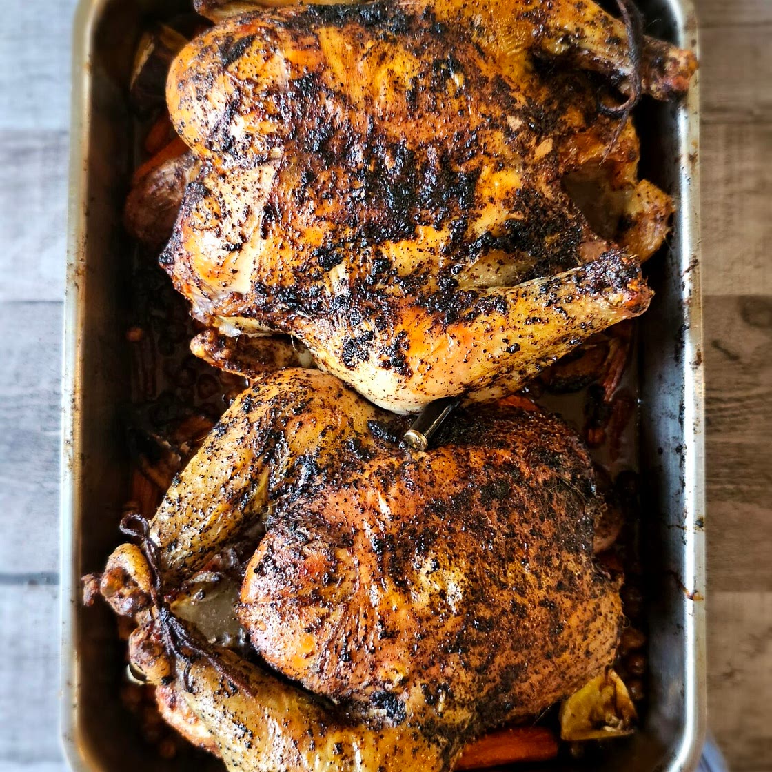 Sumac Chicken with Carrots and Chickpeas