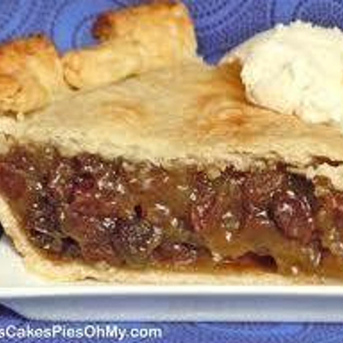 Old Fashion Raisin Pie