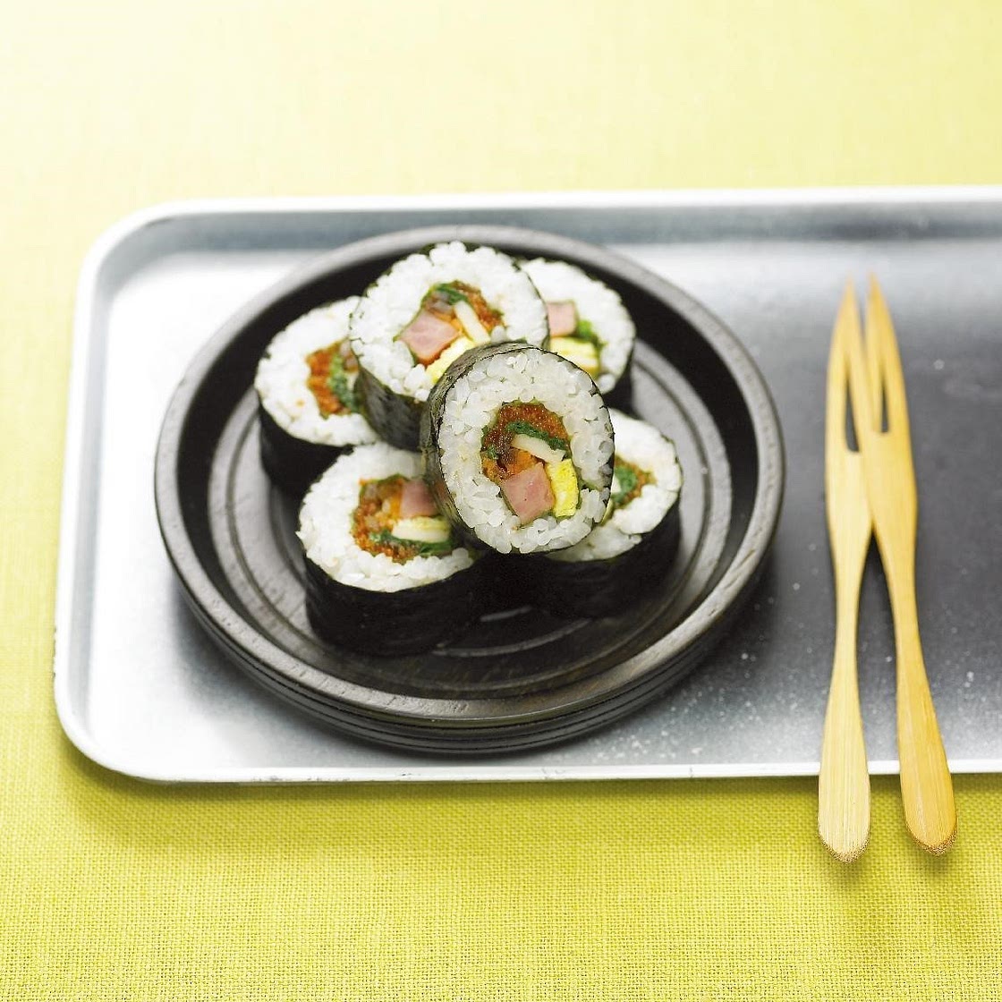 날치알김밥 만드는 법