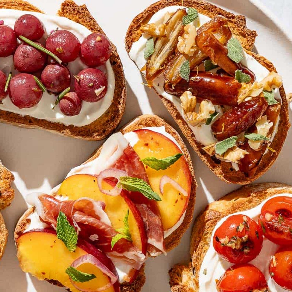 Ricotta Toast with 6 Easy Ways to Top It