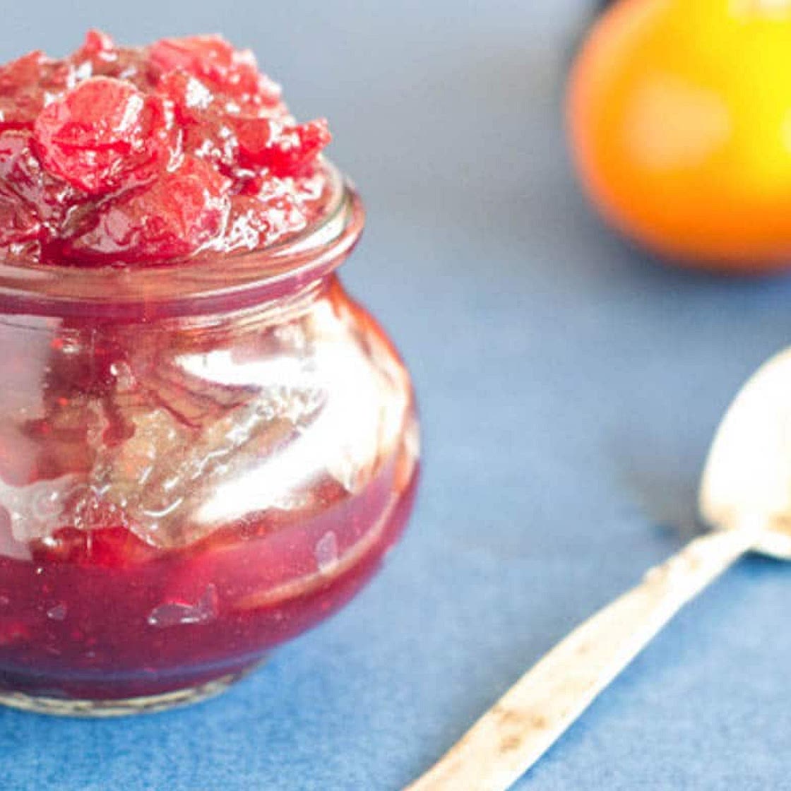 Homemade Cranberry Orange Sauce