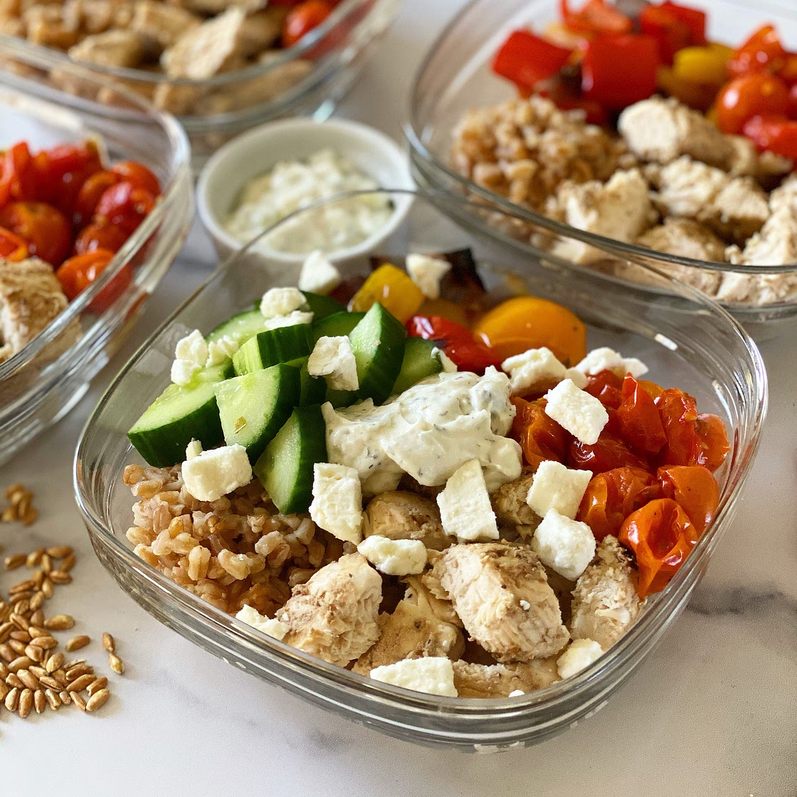 Mediterranean Chicken Meal Prep