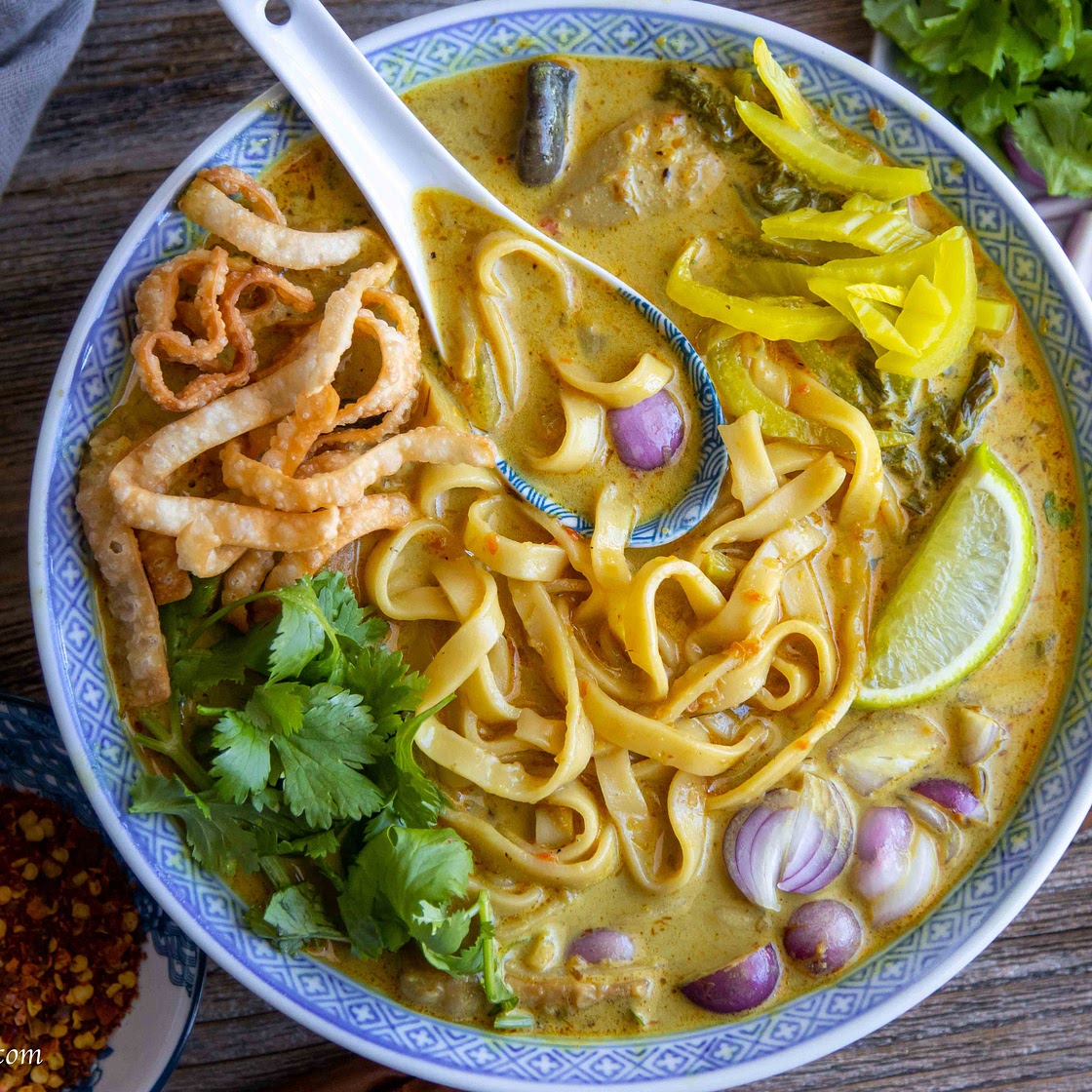 Vegan Khao Soi