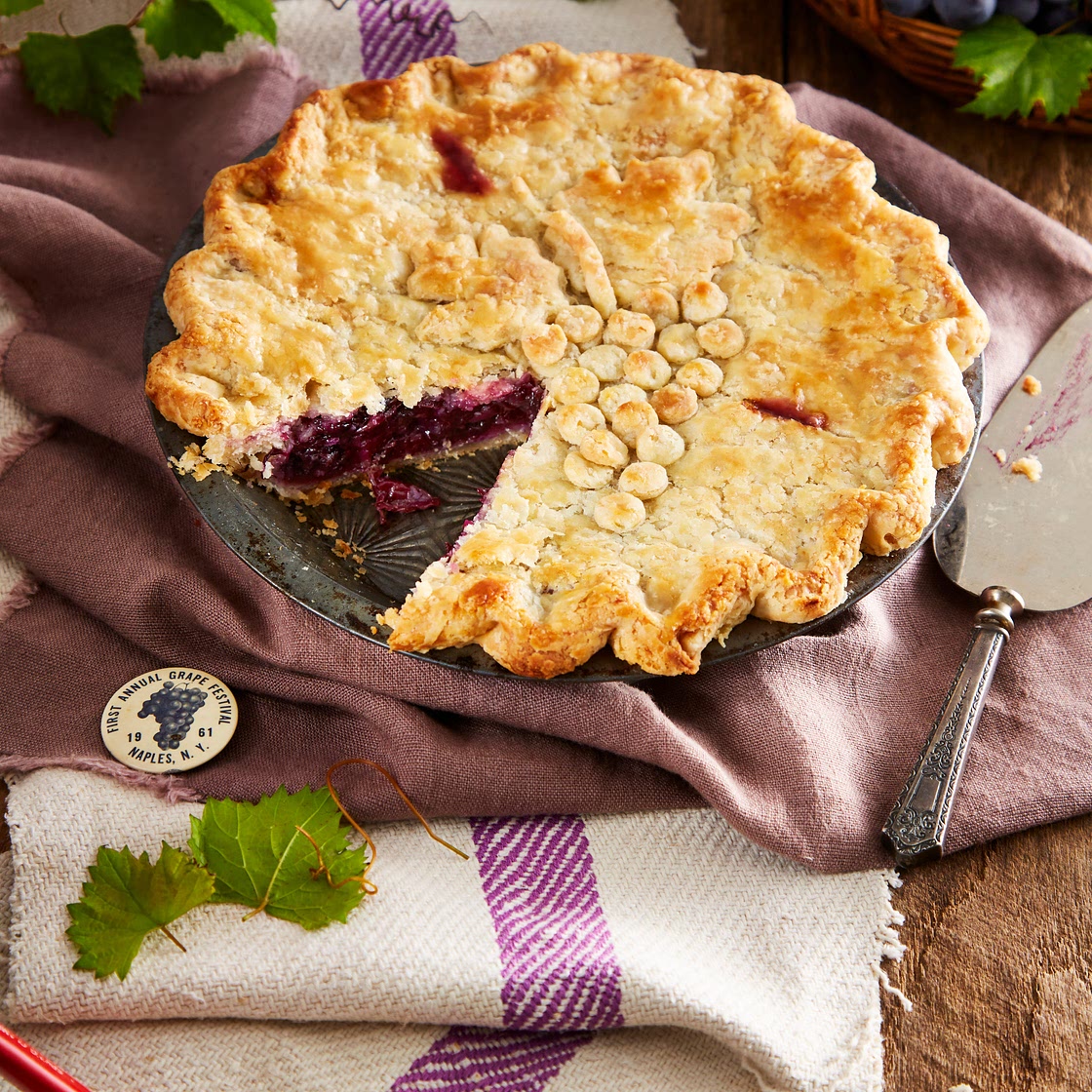 Concord Grape Pie