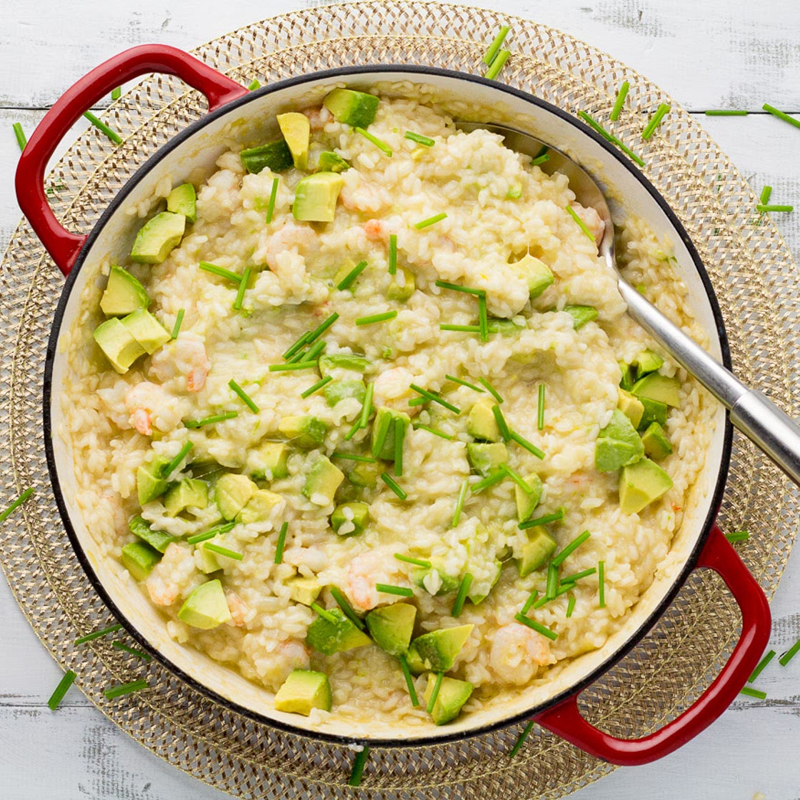 Prawn & Avocado Risotto
