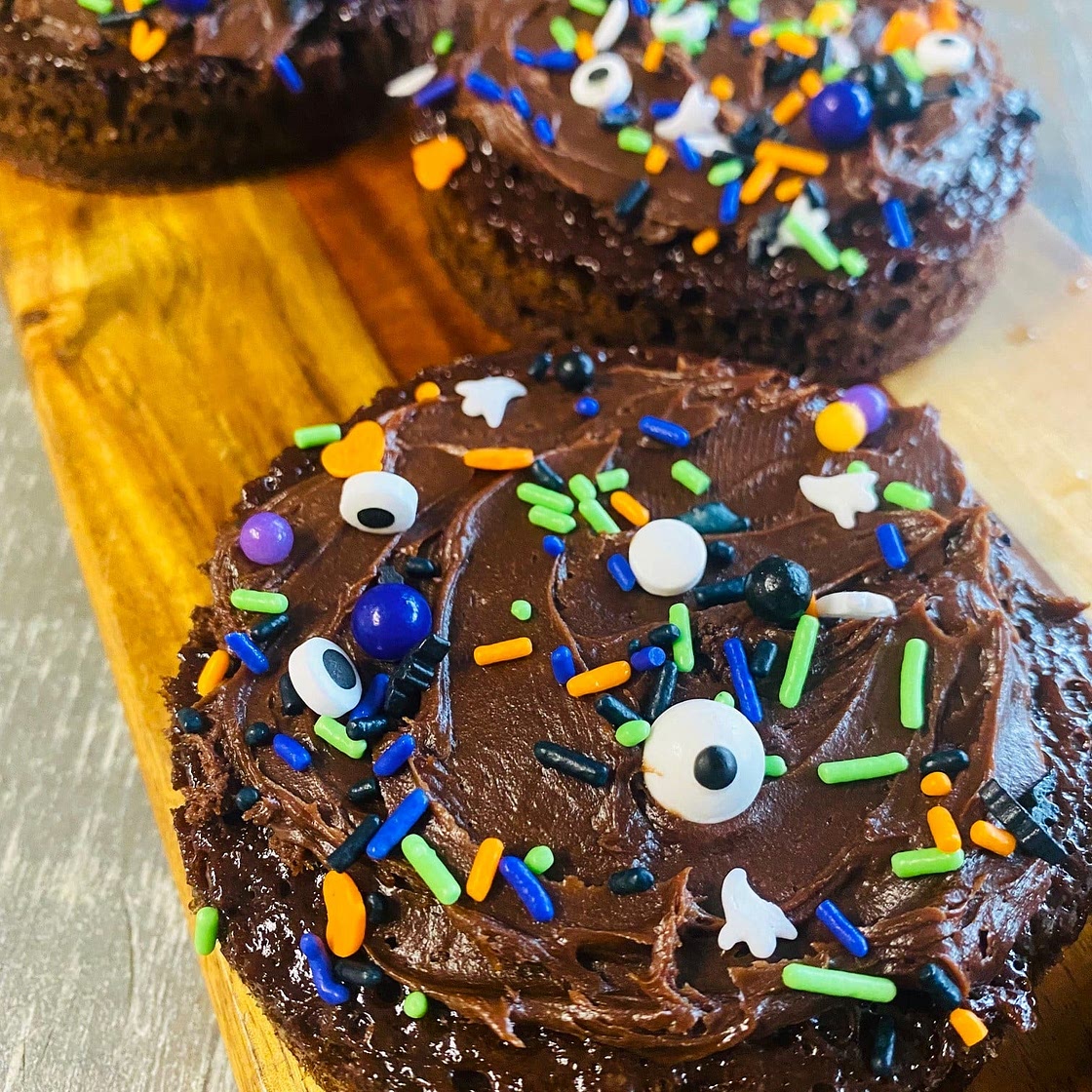 Blackstone Halloween Oreo Cakes