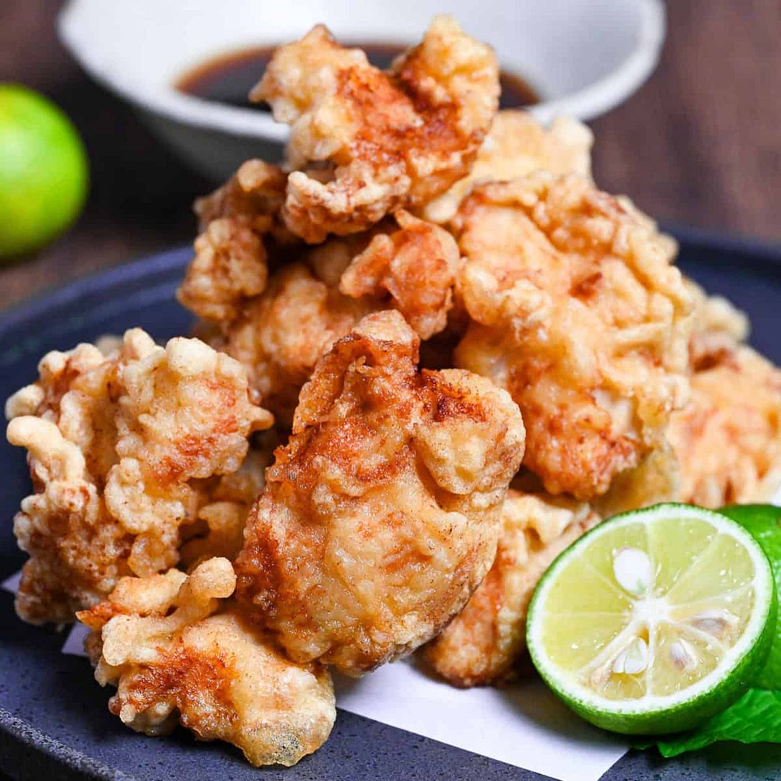 Japanese Tempura Chicken (Toriten)