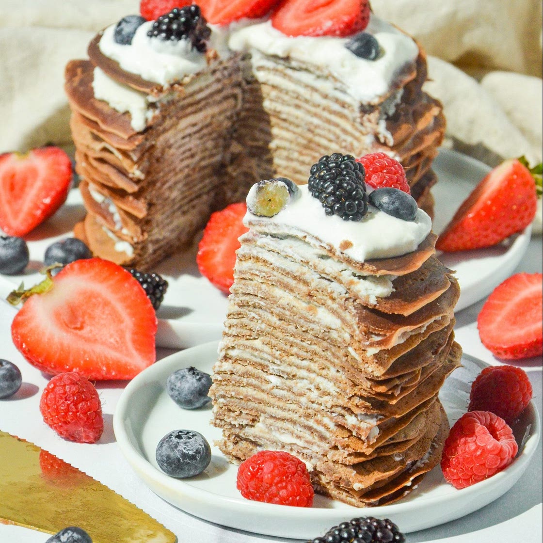 Chocolate Crepe Cake