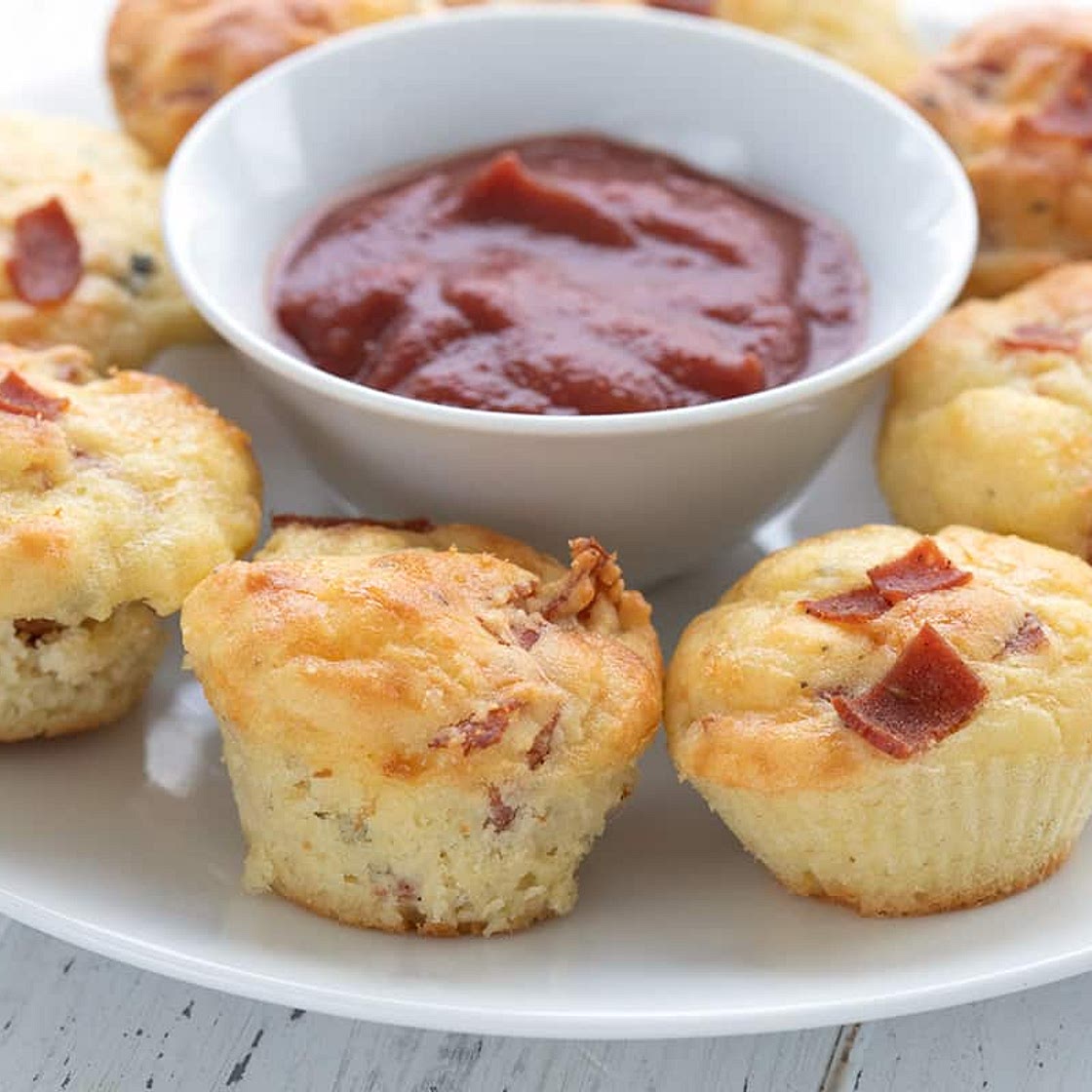 Keto Pizza Muffins Recipe