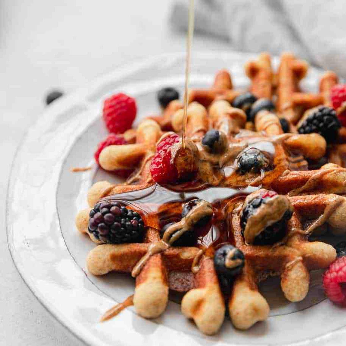 The Perfect Paleo Vanilla Waffle