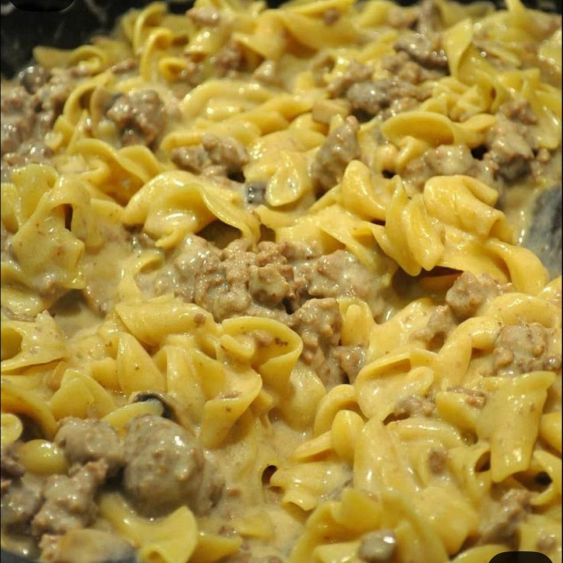 Beef Stroganoff - Hamburger Helper