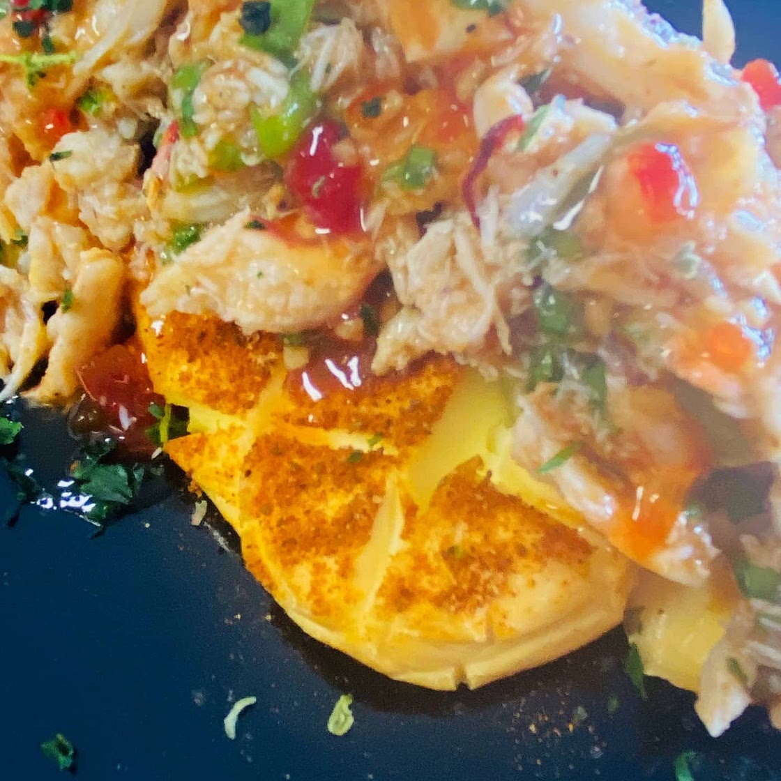 Smoked Crab Rangoon Dip