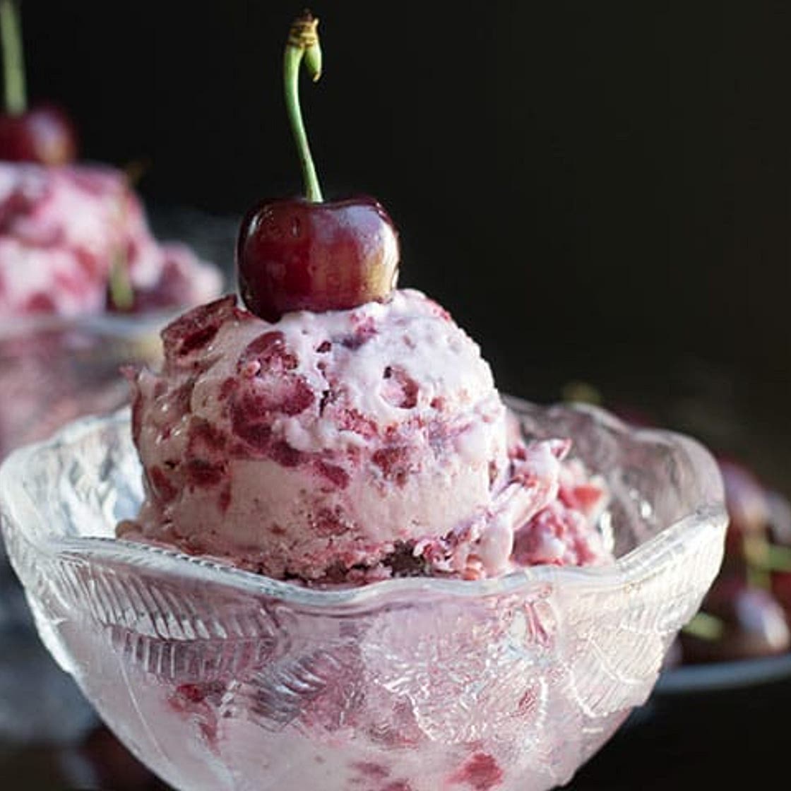 Quick and Easy Homemade Cherry Ice Cream