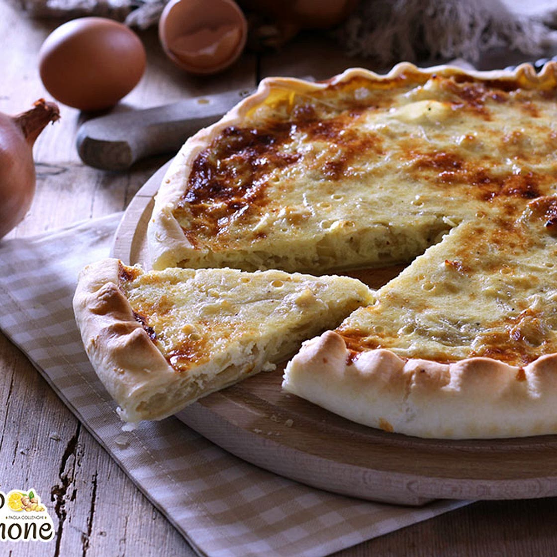 Quiche alle cipolle e formaggio