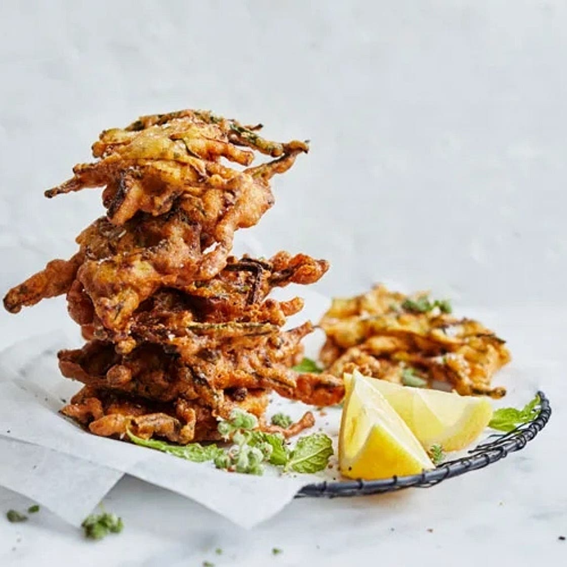 Giovanni Pilu’s zucchini fritters with mint and pecorino