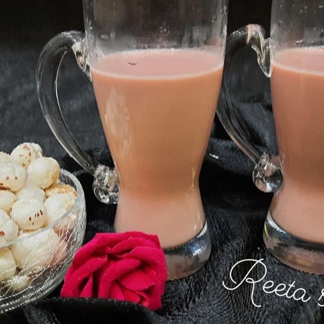 कश्मीरी नून चाय (Kashmiri noon chai recipe in Hindi)