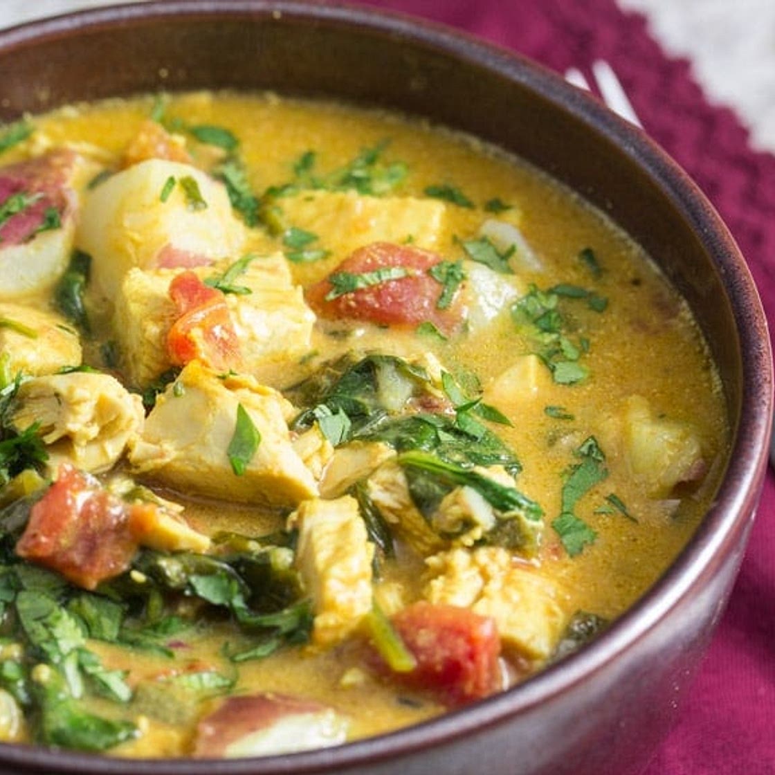 Turkey Coconut Curry