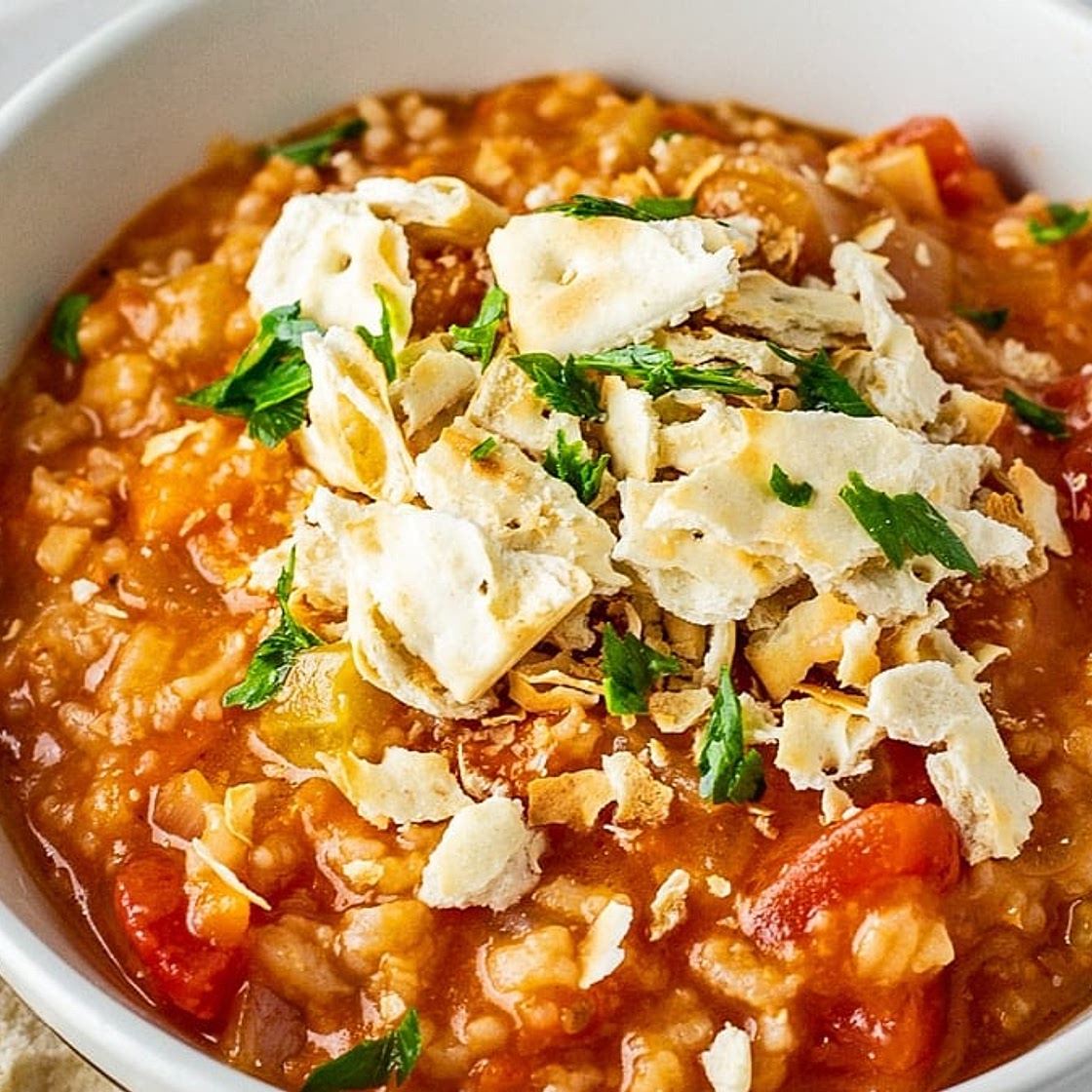 Tomato Rice Soup