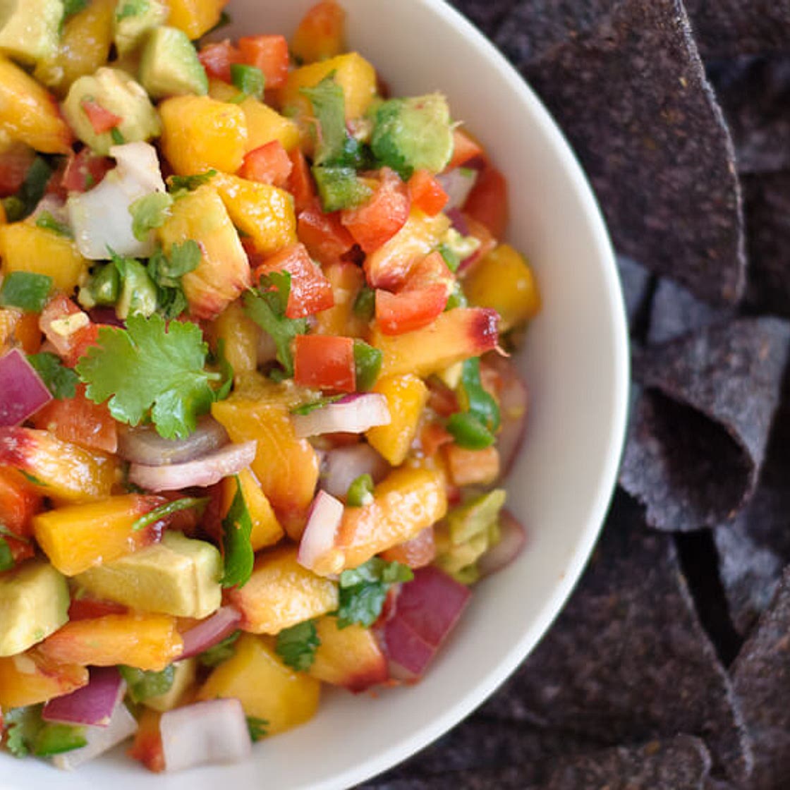Avocado Peach Salsa